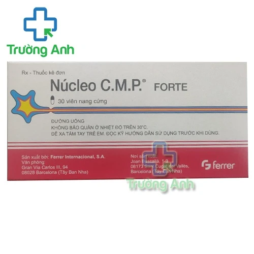 Nucleo C.M.P Forte (viên) - Thuốc trị đau dây thần kinh của TBN hiệu quả