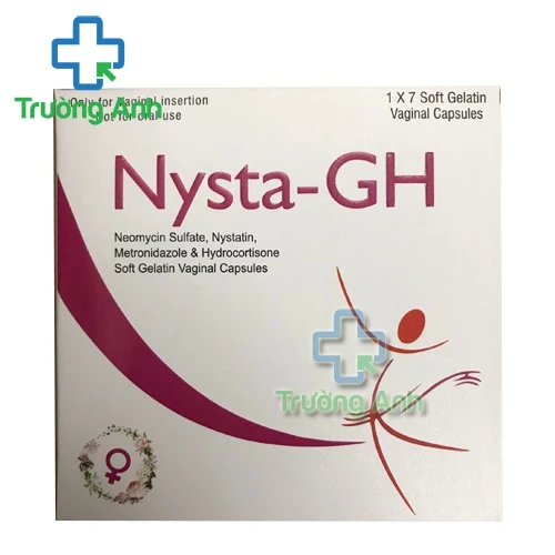 Nysta-GH - Viên đặt âm đạo hỗ trợ giảm mùi hôi, khí hư