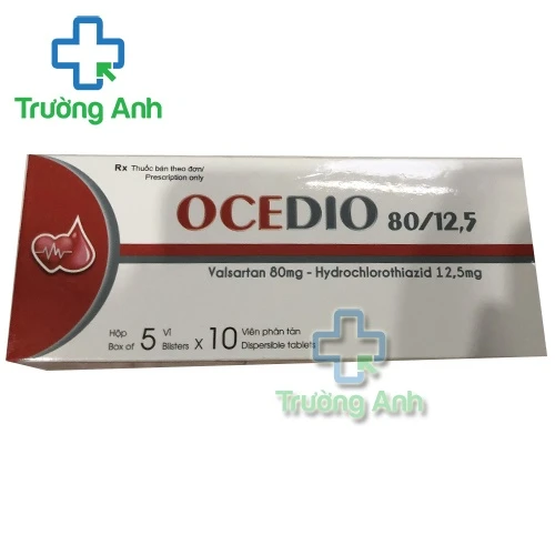 Ocedio 80/12,5 - Thuốc điều trị tăng huyết áp hiệu quả