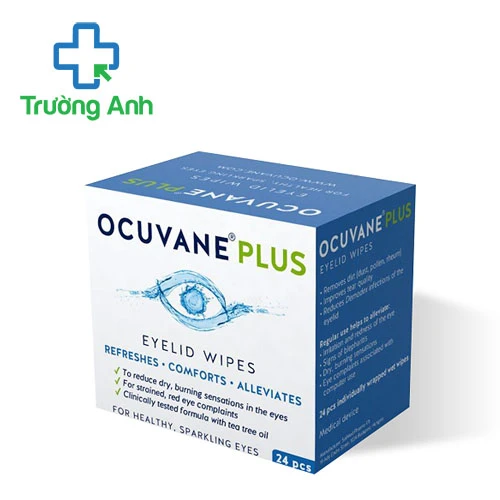 Ocuvane Plus - Gạc vệ sinh mắt, lau mi mắt hiệu quả