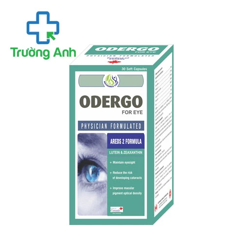 Odergo - Viên uống tăng cường thị lực cho mắt sáng