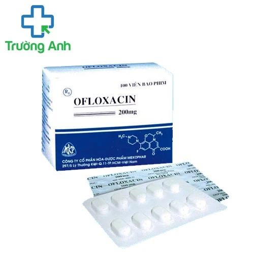 Ofloxacin 200mg MKP - Thuốc kháng sinh trị bệnh hiệu quả