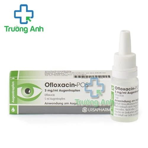 Ofloxacin-POS 3mg/ml - Thuốc điều trị viêm mắt của Germany