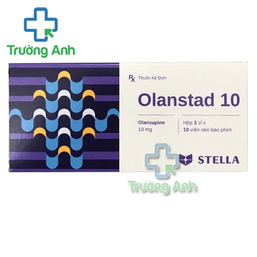 Olanstad 10 - Thuốc điều trị tâm thần phân liệt của Stada
