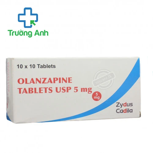 Olanzapine Tablets USP 5mg Cadila - Thuốc điều trị tâm thần phân liệt
