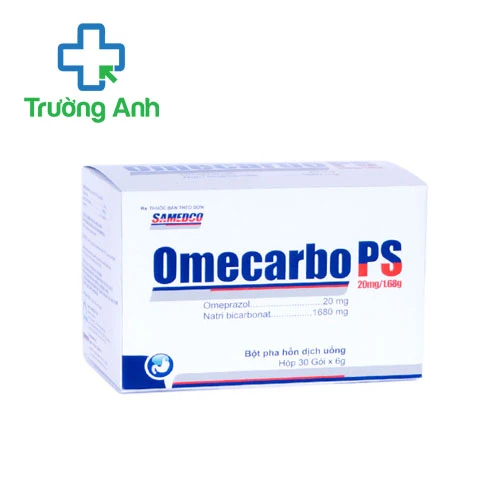 Omecarbo PS 20mg/1.68g SPM  - Thuốc điều trị loét dạ dày tá tràng hiệu quả