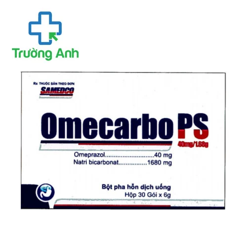 Omecarbo PS 40mg/1.68g SPM - Thuốc điều trị loét dạ dày tá tràng hiệu quả