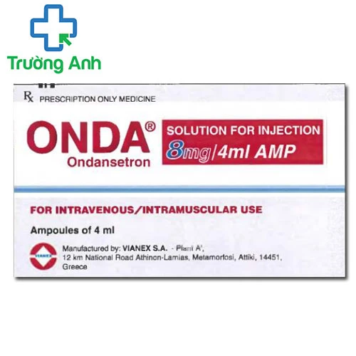 ONDA - Thuốc trị nôn và buồn nôn do xạ trị & hoá trị gây độc tế bào của Hy Lạp