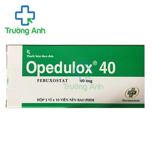 Opedulox 40 - Thuốc điều trị bệnh gút (gout) hiệu quả của OPV