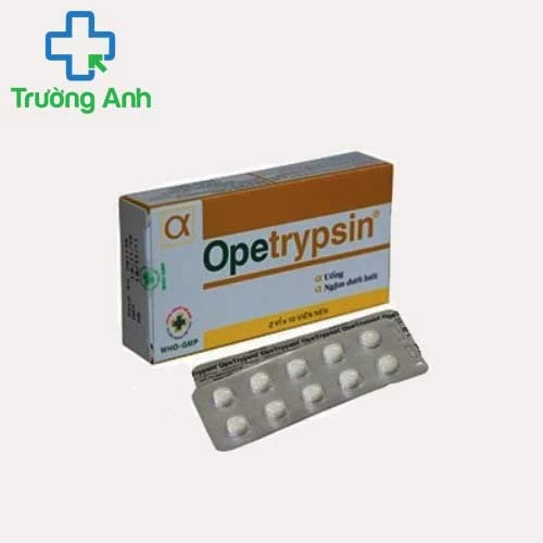 Opetrypsin - Thuốc kháng viêm, chống phù nề hiệu quả