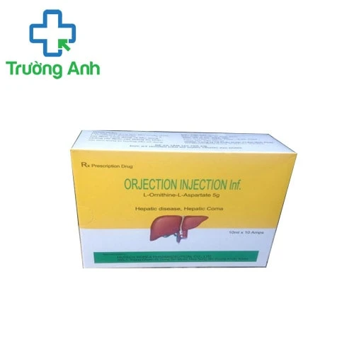 Orjection Injection 5g/10ml - Thuốc điều trị các bệnh gan hiệu quả của Hàn Quốc