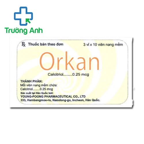 Orkan SoftCapsule - Thuốc bổ giúp bổ sung khoáng chất và Vitamin của Hàn Quốc