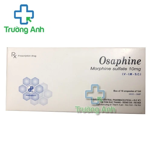 Osaphine - Thuốc giảm đau hiệu quả của Pharbaco