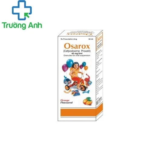Osarox Dry Suspension - Thuốc điều trị nhiễm khuẩn đường hô hấp hiệu quả
