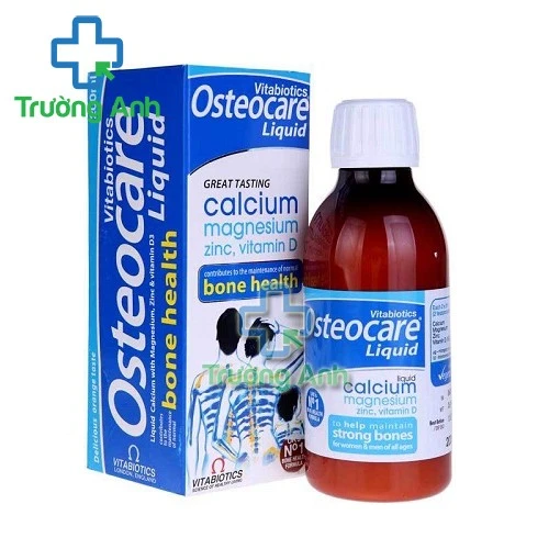 Osteocare Liquid bone health - Giúp bổ sung canxi, magie, vitamin D, kẽm của Anh 