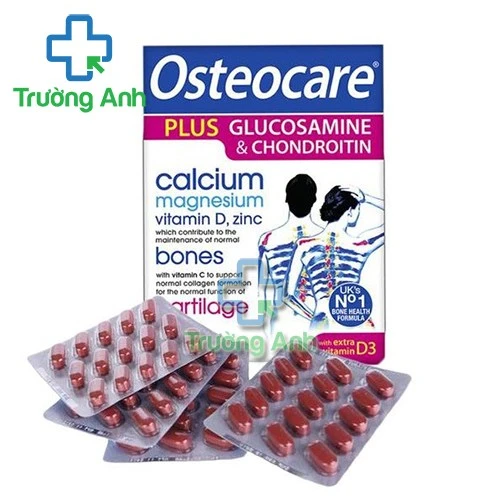 Osteocare Plus Glucosamine & Chondroitin - Hỗ trợ xương và sụn khớp của Anh