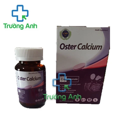 Oster Calcium - Bổ sung canxi, vitamin và khoáng chất hiệu quả 