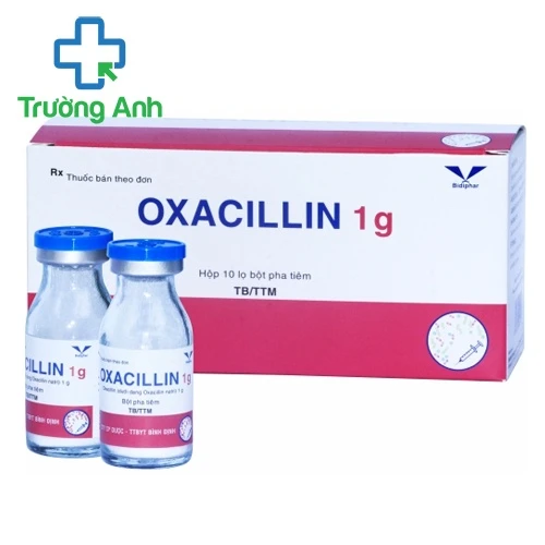 Oxacillin 1g Bidiphar - Thuốc điều trị nhiễm khuẩn hiệu quả