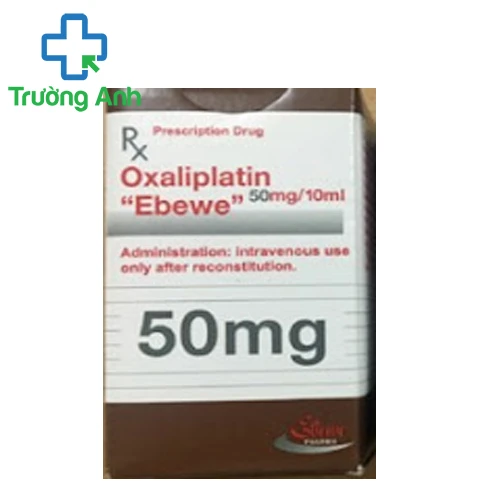Oxaliplatin "Ebewe" 50mg/10ml - Thuốc điều trị ung thư ruột hiệu quả 