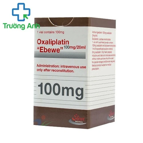 Oxaliplatin "Ebewe" 100mg/20ml- Thuốc điều trị ung thư ruột của Áo