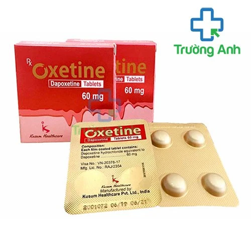 Oxetine tablets 60mg - Thuốc điều trị xuất tinh sớm hiệu quả