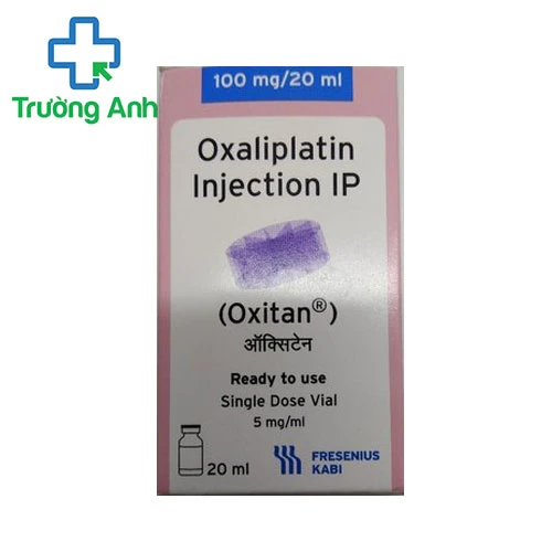 Oxitan 100mg/20ml - Thuốc hỗ trợ điều trị ung thư đường tiêu hóa của Ấn Độ