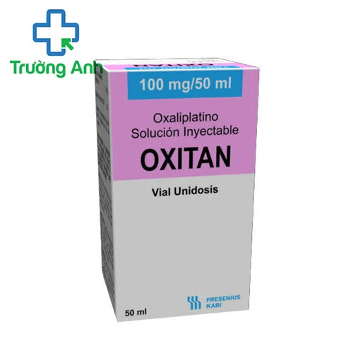 Oxitan 100mg/50ml - Thuốc hỗ trợ điều trị ung thư đường tiêu hóa của Ấn Độ
