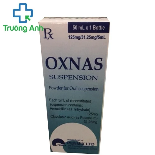 Oxnas suspension - Thuốc điều trị nhiễm khuẩn đường hô hấp hiệu quả của Hàn Quốc