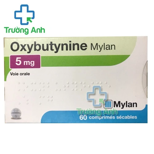 Oxybutynine Mylan 5mg - Thuốc điều trị tiểu gấp, són tiểu hiệu quả