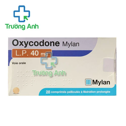 Oxycodone 40mg Mylan - Thuốc giảm đau hiệu quả