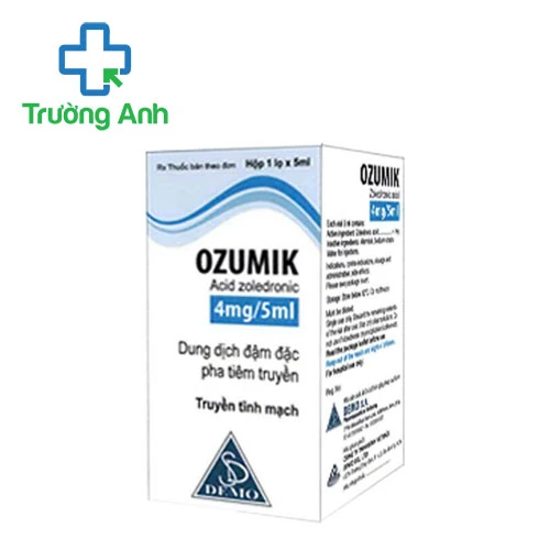 Ozumik 4mg/5ml Demo - Thuốc điều trị ung thư xương hiệu quả