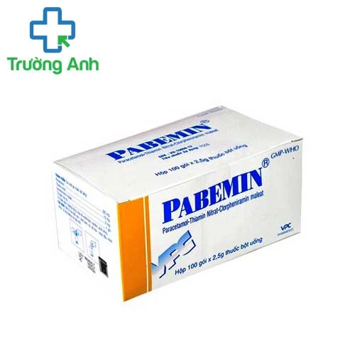 Pabemin (bột) - Thuốc trị cảm mạo hiệu quả