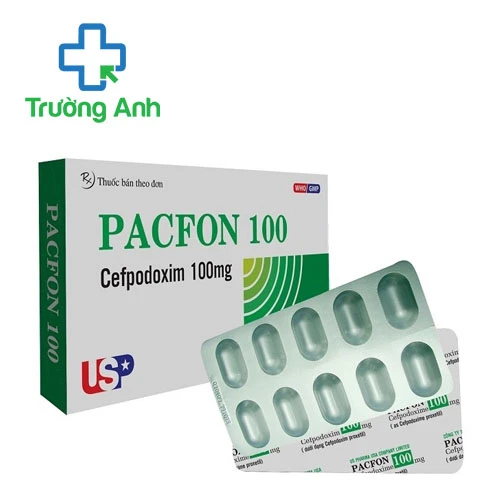 Pacfon 100 USP (viên) - Thuốc điều trị nhiễm khuẩn hiệu quả