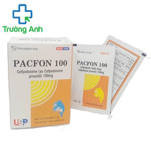 PACFON 100 USP (bột) - Thuốc điều trị nhiễm khuẩn hiệu quả