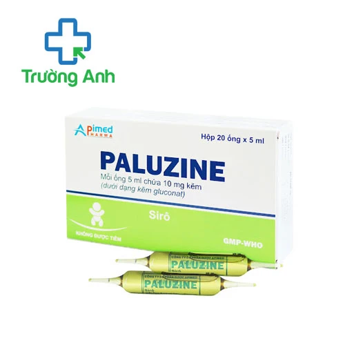 Paluzine 10mg/5ml Apimed (ống 5ml) - Giúp bổ sung và phòng ngừa thiếu kẽm