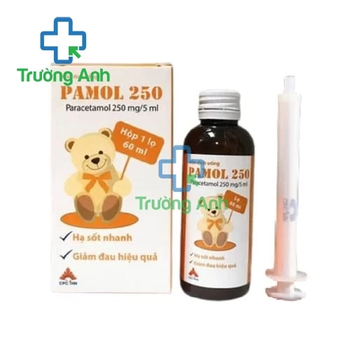 Pamol 250 CPC1HN (lọ 60ml) - Thuốc điều trị giảm đau hạ sốt hiệu quả