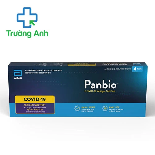 Bộ tự xét nghiệm nhanh Panbio Covid-19 Antigen Self-Test (4 test)