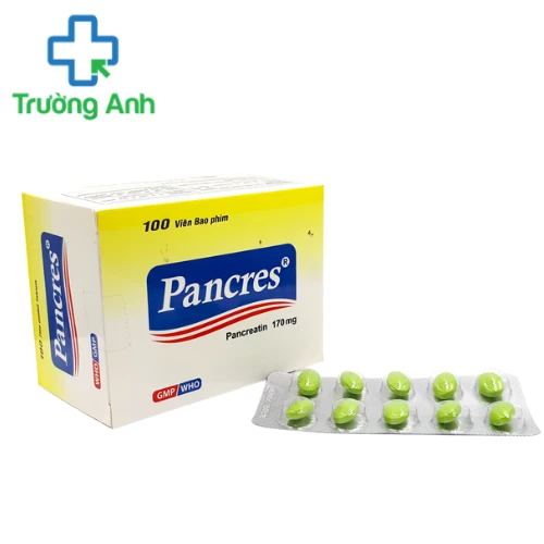 Pancres Usa-Nic Pharma - Thuốc điều trị chứng khó tiêu, đầy hơi hiệu quả