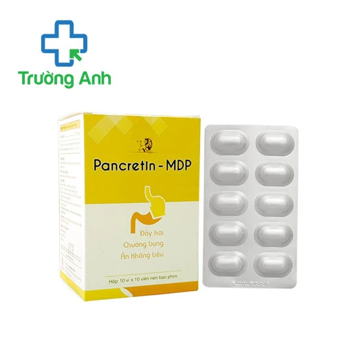 Pancretine-MDP - Viên uống kích thích tiêu hóa chống đầy hơi hiệu quả