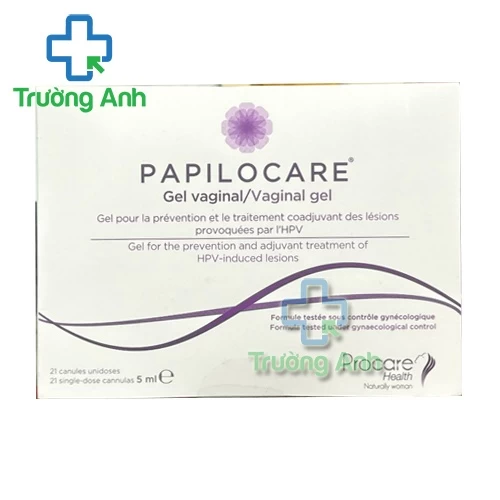Papilocare Vaginal Gel Procare - Hỗ trợ tăng đào thải HPV hiệu quả