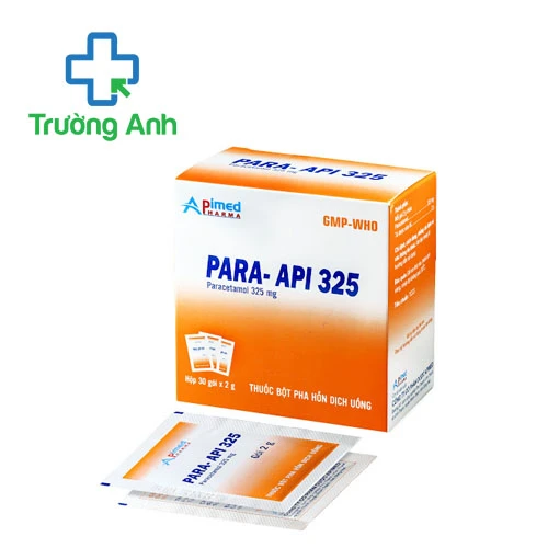 Para-Api 325 - Thuốc giảm đau hạ sốt hiệu quả của Apimed