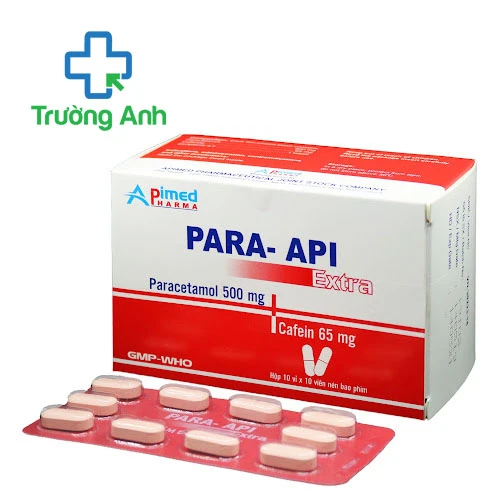 Para-Api Extra - Thuốc giảm đau hạ sốt hiệu quả của Apimed
