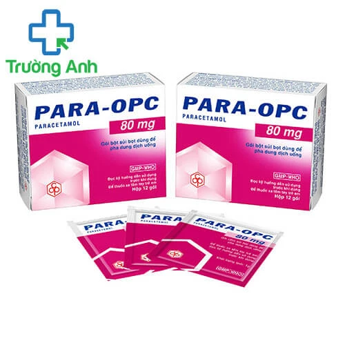 Para - OPC 80mg - Thuốc giảm đau, hạ sốt hiệu quả