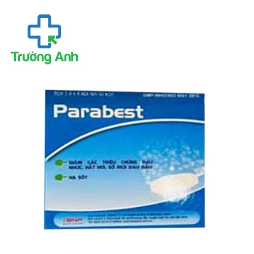 Parabest Baniphar - Thuốc giảm đau, hạ sốt hiệu quả