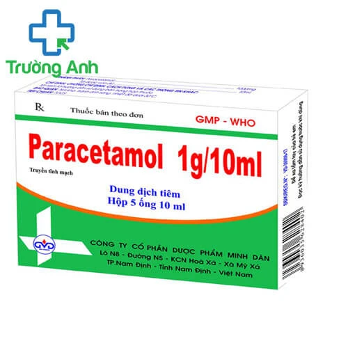 Paracetamol 1g/10ml MD Pharco - Thuốc giảm đau, hạ sốt hiệu quả
