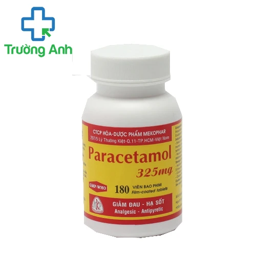 Paracetamol 325mg Mekophar - Thuốc giảm đau hạ sốt hiệu quả