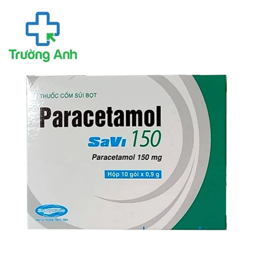 Paracetamol SaVi 150 - Thuốc giảm đau hạ sốt hiệu quả