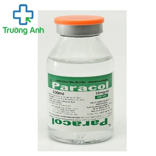 Paracol 10mg/ml Mekophar - Thuốc giảm đau, hạ sốt hiệu quả