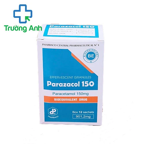 Parazacol 150 - Giúp giảm đau, hạ sốt hiệu quả của Pharbaco