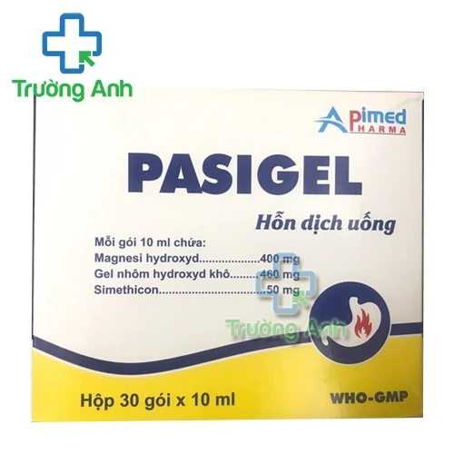 Pasigel 10ml Apimed - Thuốc điều trị trào ngược dạ dày thực quản hiệu quả